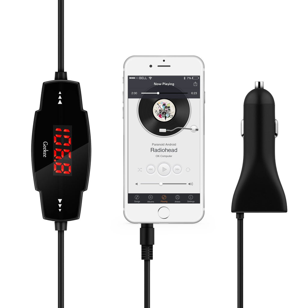 Bluetooth FM Transmitter Radio Car Kit,Geekee Hands Free Calling & Mus –  Geekee®, Official Website