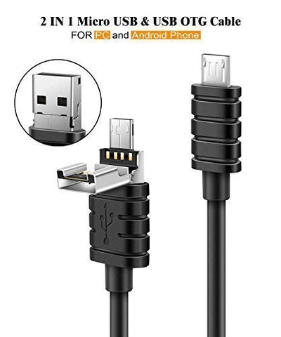 surfing morgenmad hovedsagelig Micro USB/USB Cable OTG, Geekee 2 in 1 Micro USB to USB / Micro USB to –  Geekee® | Official Website | Born to Unbound Audio