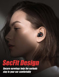 Geekee True Wireless Earbuds Bluetooth 5.0 Headphones [2020 Upgraded Version] Sports in-Ear TWS Stereo Mini Headset Deep Bass IPX5 Waterproof Low Latency Instant Pairing 15H Battery Charging Case Earphones