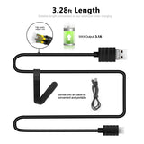 Micro USB/USB Cable OTG, Geekee 2 in 1 Micro USB to USB / Micro USB to Micro USB OTG Cable Sync and Charging Cable for Android Phones, PC and Tablets (3.28ft, Black)