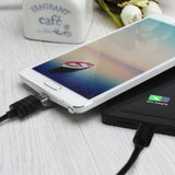 Micro USB/USB Cable OTG, Geekee 2 in 1 Micro USB to USB / Micro USB to Micro USB OTG Cable Sync and Charging Cable for Android Phones, PC and Tablets (3.28ft, Black)